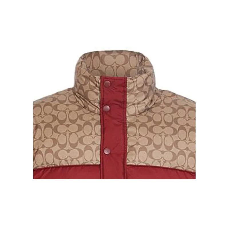 COACH FW22 Down Jacket Men's Red-5