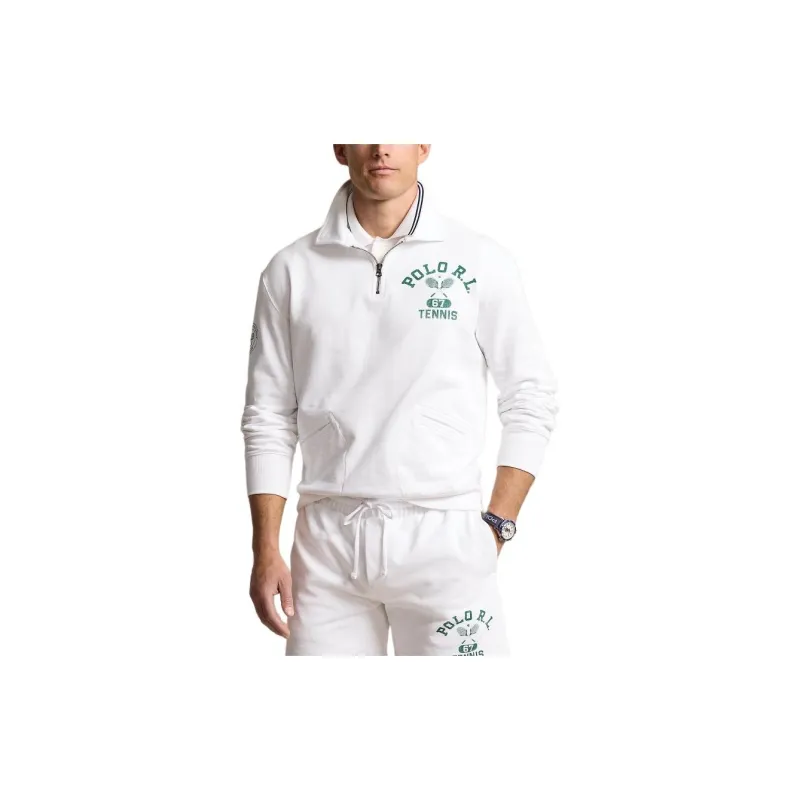 Polo Ralph Lauren SS24 Sweatshirt Men's Porcelain White-2