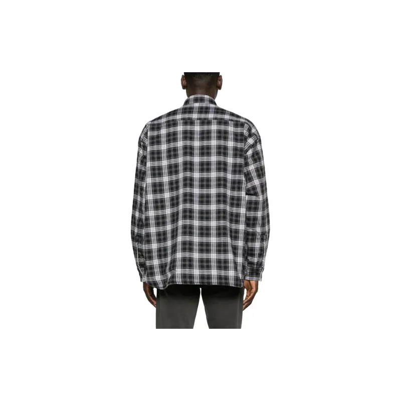 DIESEL S Dewny Double Check A Reversible Padded Overshirt-3