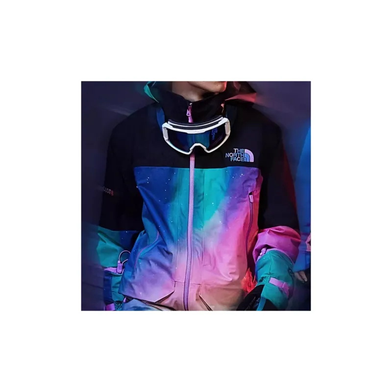 THE NORTH FACE x CLOT North X CLOT Co brand SS24 Ski Tops Unisex Aurora Color-2