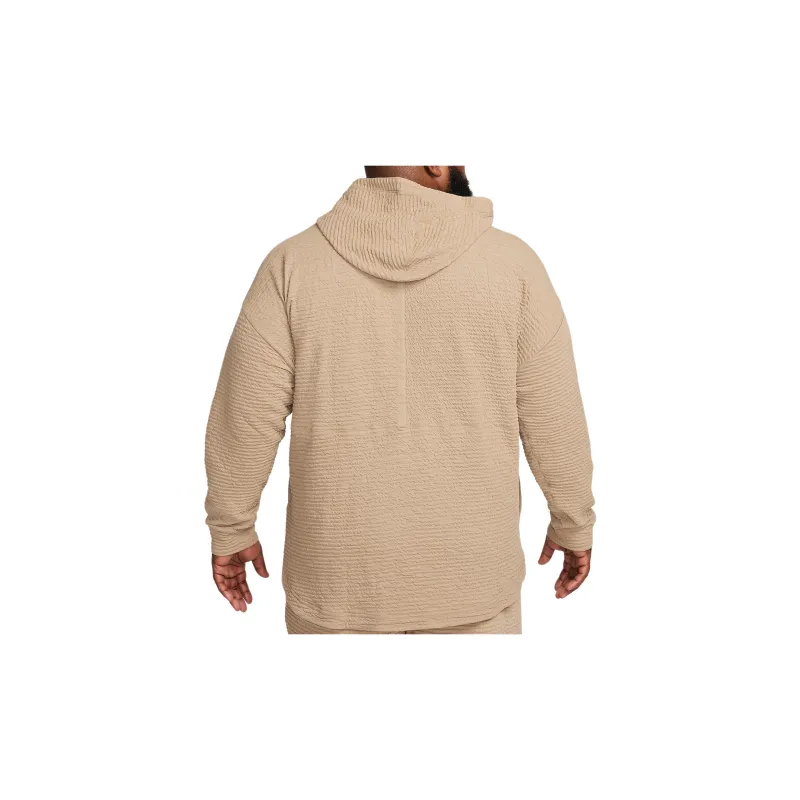 Nike Yoga Dri-Fit Pullover Sweatshirt Men's Brown-4