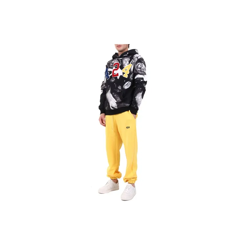 424 Wu Tang Fuzzy Logo Hoodie-1
