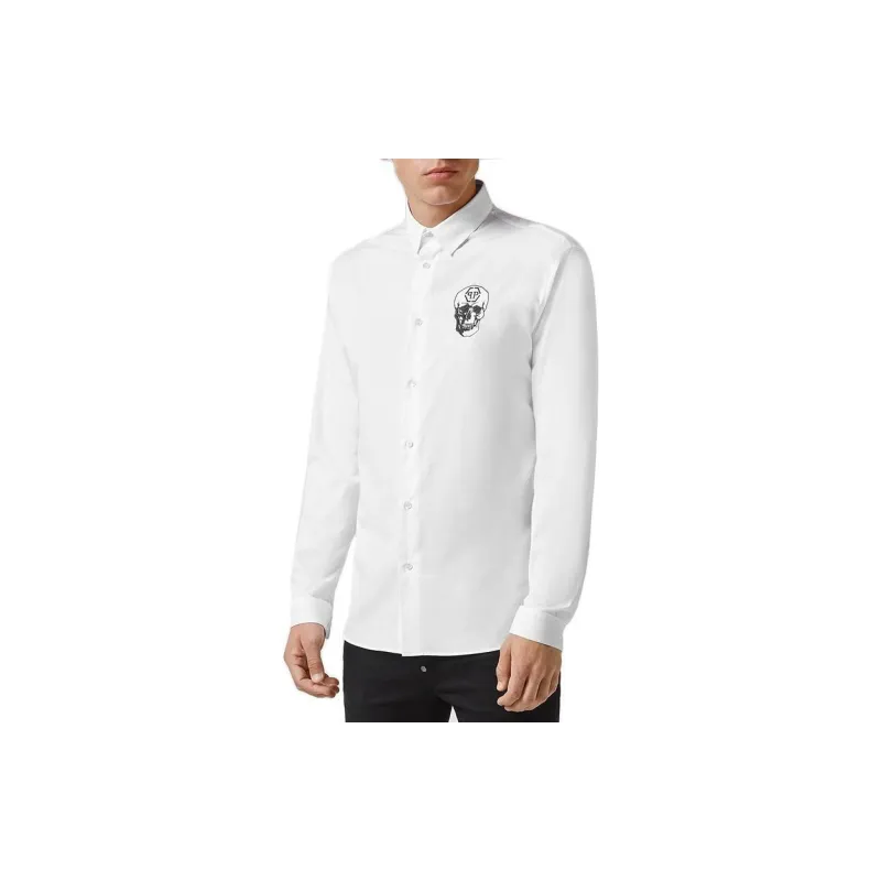 PHILIPP PLEIN Shirt Men's White-3
