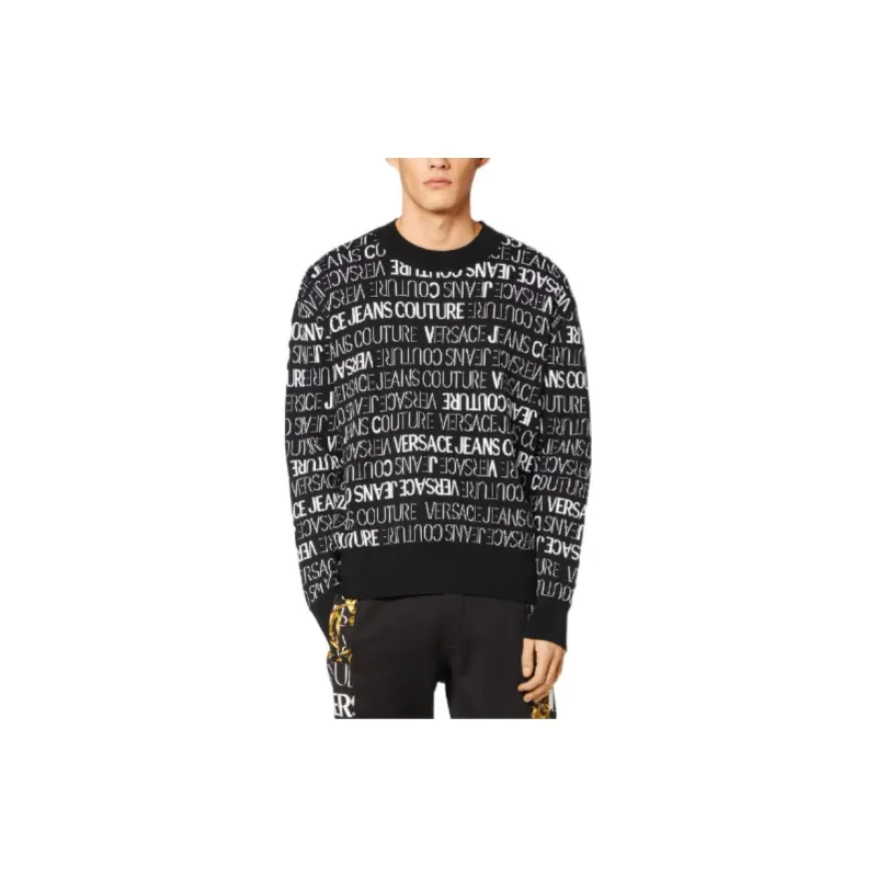 VERSACE JEANS COUTURE Sweaters Men Black-2