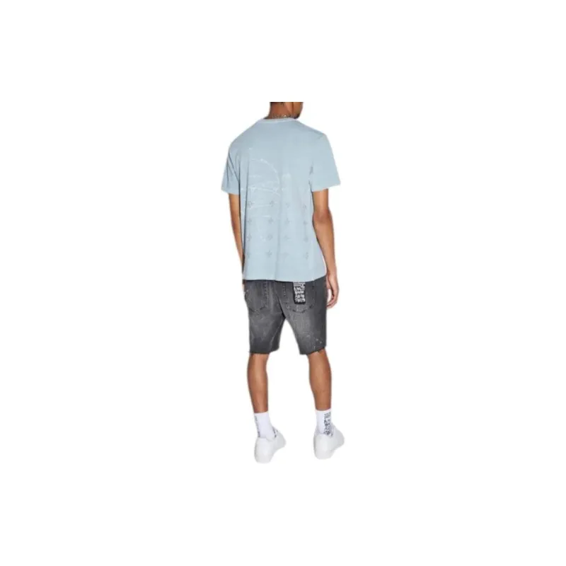 Ksubi T-Shirts Men Blue-3