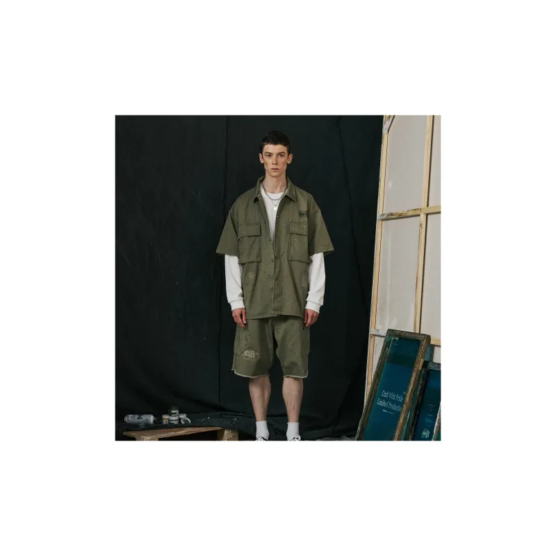MASSULTI Cargo Shorts Unisex-2