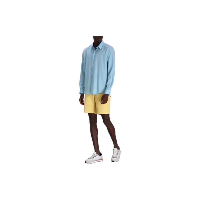 Vilebrequin Embroidered logo Wool Shirt-1