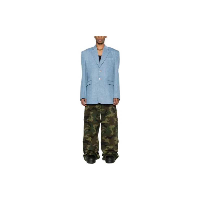 Vetements Oversize Button-Up Blazer-3