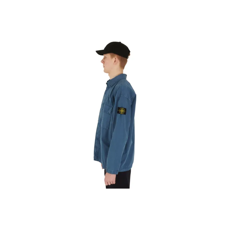 STONE ISLAND Shirt Unisex Lake Blue-1