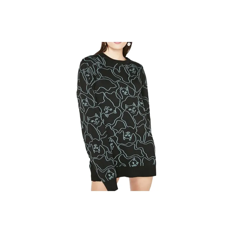 RIPNDIP Sweaters Unisex Black Blue-2