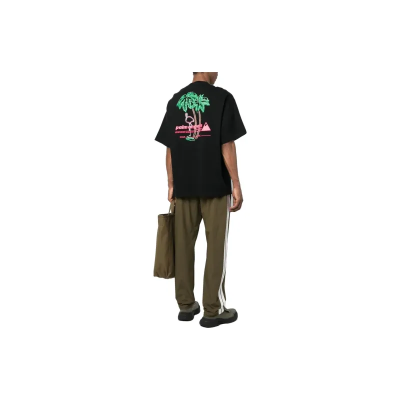 PALM ANGELS Ski Club T Shirt-3