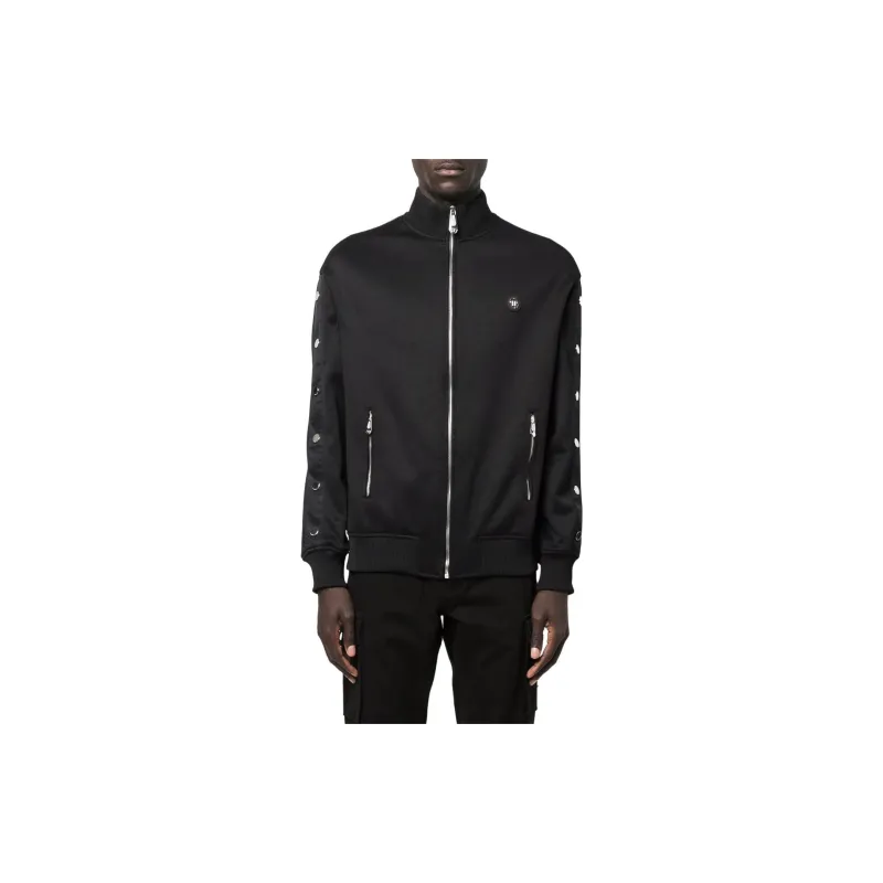 PHILIPP PLEIN Skull Strass Track Jacket-1