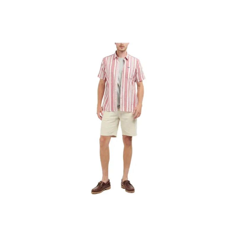 BARBOUR Shirts Men Pink-3