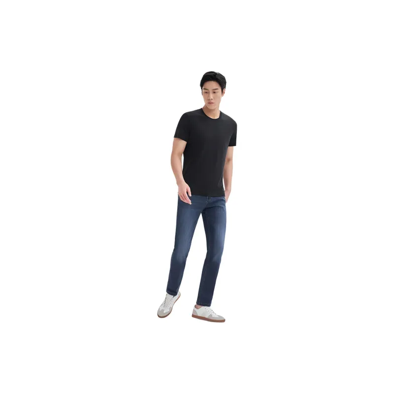 GOLDLION Regular T Shirt Men's Black-2