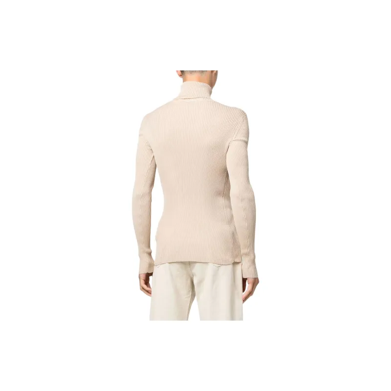 OFF WHITE Helvet Ribbed Long Sleeved Jumper-2