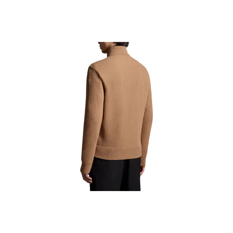 Moncler Down Jacket Men's Sand Beige Yellow-3