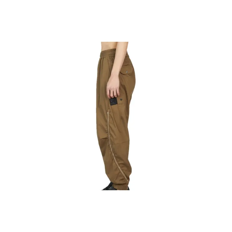 STONE ISLAND Knitted Sports Pants Men's Light Brown-3
