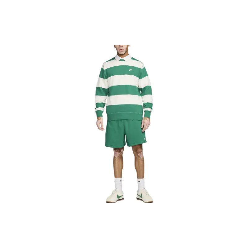 Nike Club Fleece Men's Striped Heavyweight French Terry Crew-2