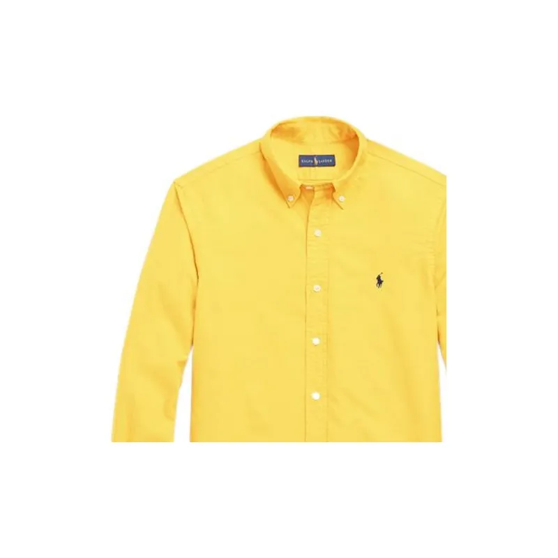 Polo Ralph Lauren Shirts Men Yellow-1