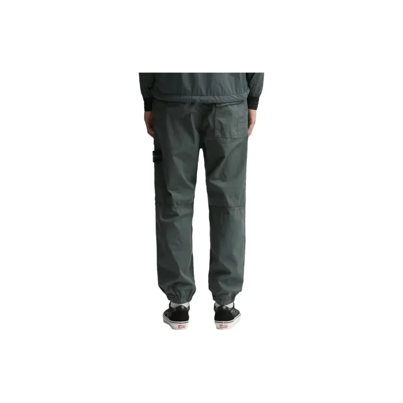 STONE ISLAND Compass badge Tapered leg Trousers-3