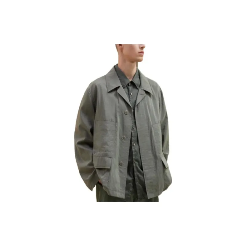 Lemaire 4 Pocket Overshirt-2