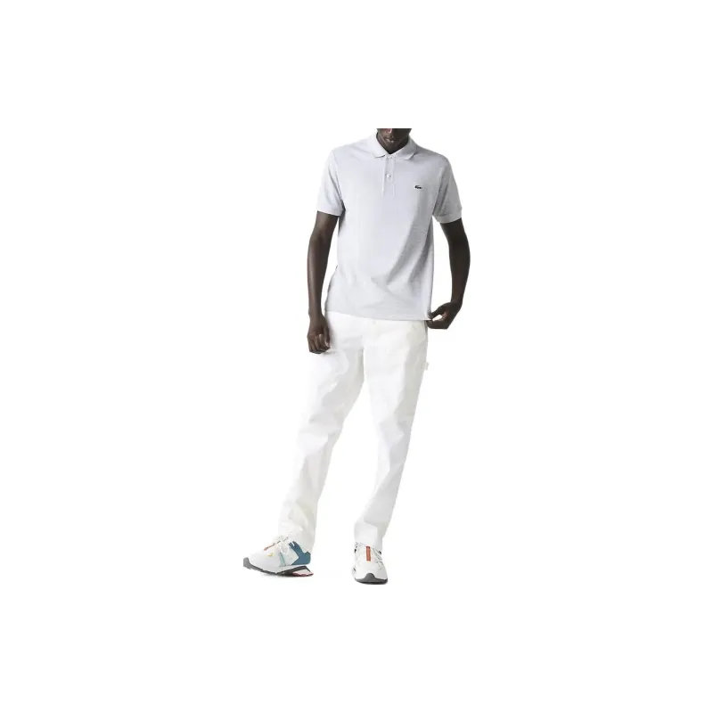 LACOSTE Classic Fit L.12.12 Heathered Polo Shirt-1