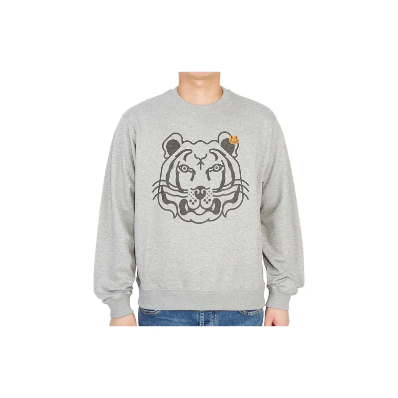 KENZO Sweatshirts Men Gray-4