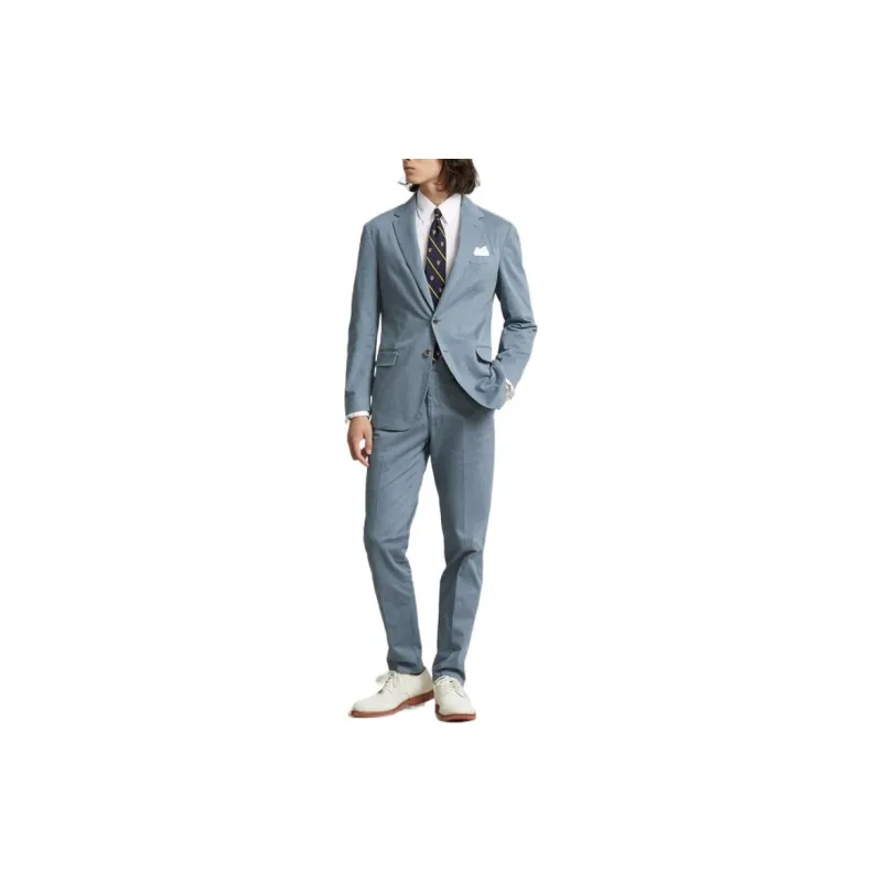 Polo Ralph Lauren FW22 Business Suit Coat Men's Blue-2