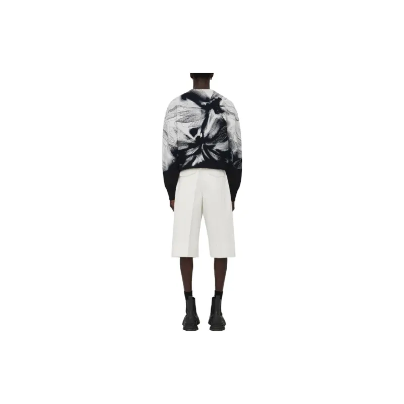 Alexander McQueen Graphic Printed Crewneck Sweater-4