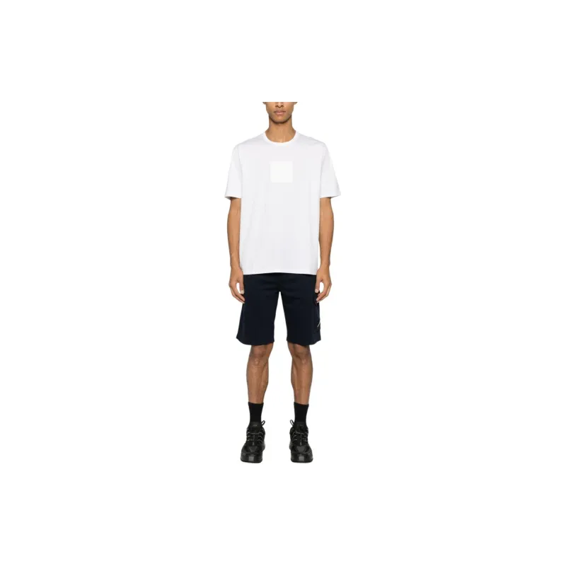C.P.Company Lens detailed Cotton Track Shorts-1