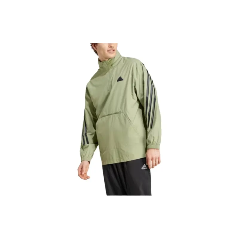 Adidas Trench Coats Men Green-2