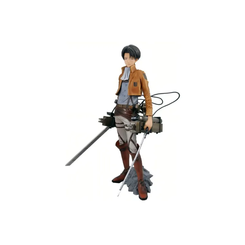 BANPRESTO Glass Factory, Attack On Titan, Eren, 3D Effect Maneuvering Device 24cm Bonus Gifts-1