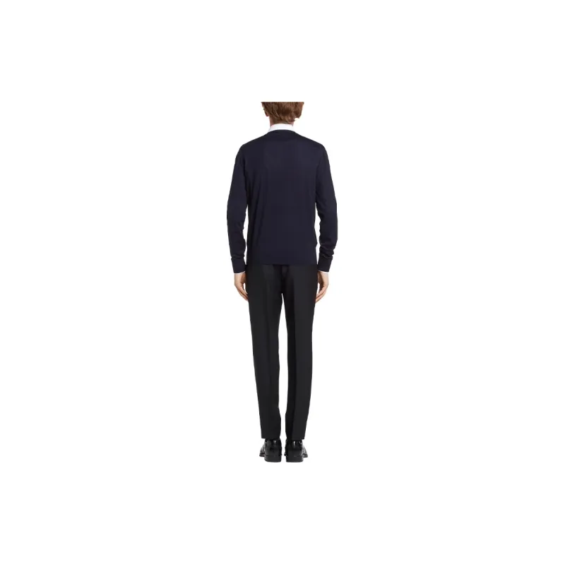 PRADA Sweaters Men Blue-3