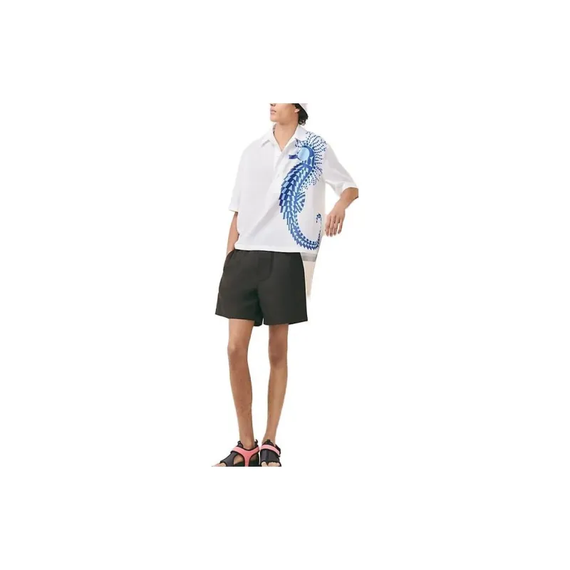 HERMES Shirts Men White-2