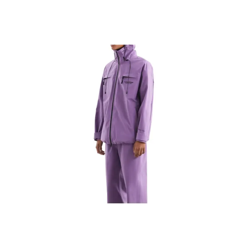 VOLCOM Windbreaker Jacket Men's Purple-4