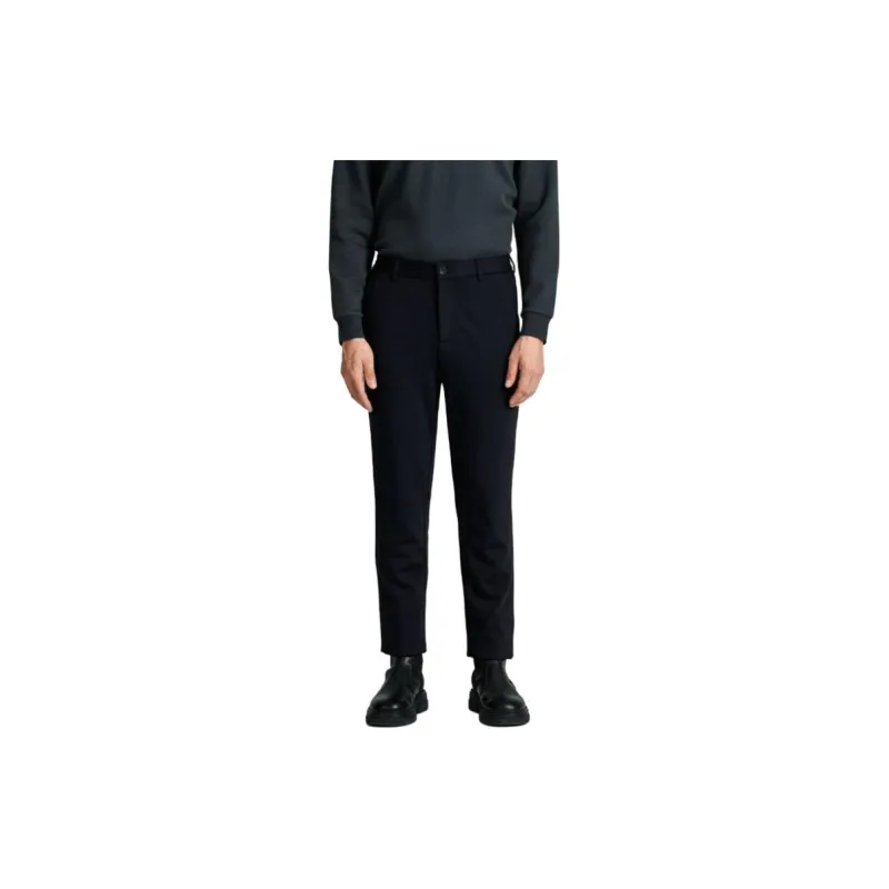 Satchi Casual Pants Men's Navy Blue-1