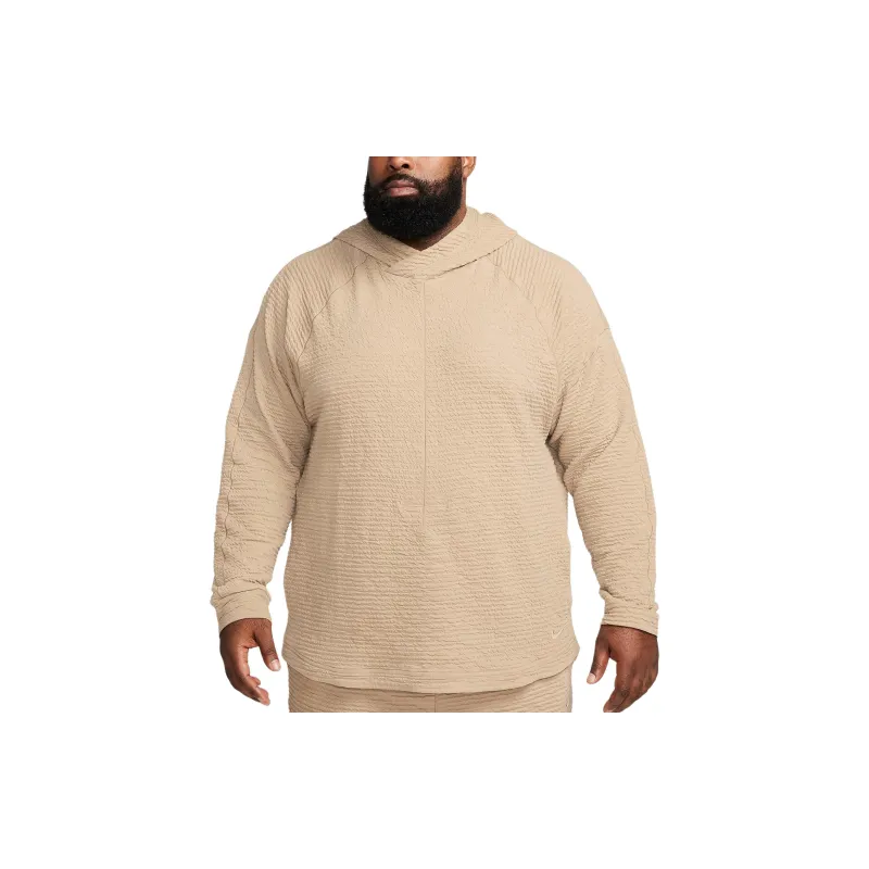 Nike Yoga Dri-Fit Pullover Sweatshirt Men's Brown-3
