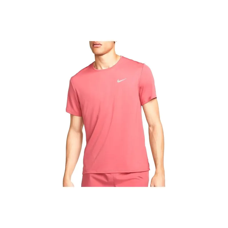 Nike MILER T Shirts Men Watermelon Red-3