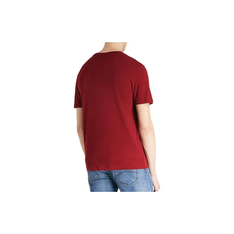 EMPORIO ARMANI T Shirts Men Red-3