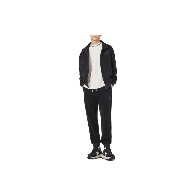 Cabbeen Knitted Sports Pants Men's-1