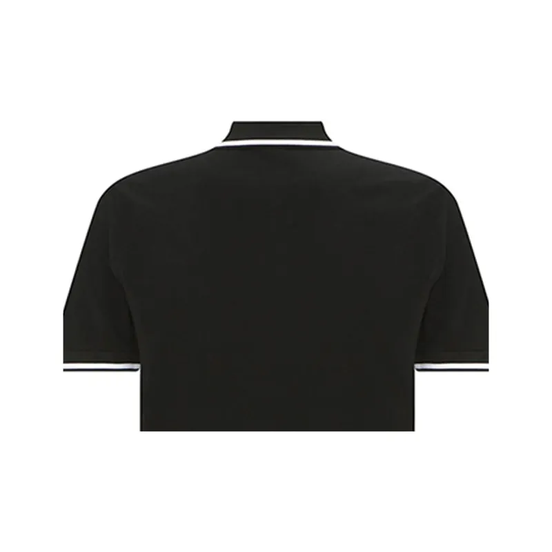 EMPORIO ARMANI EA7 SS22 Polo Shirt Men's Black-7