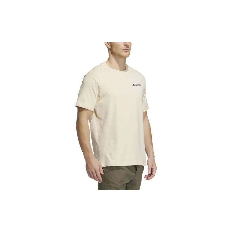 Adidas T Shirts Unisex Khaki-3
