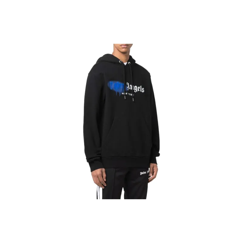 PALM ANGELS New York Sprayed Hoodie-2
