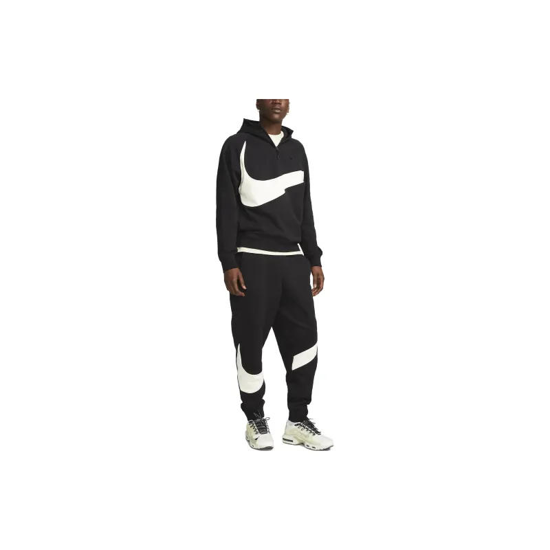 Nike Swoosh Men's 1/2 Zip Fleece Hoodie-2