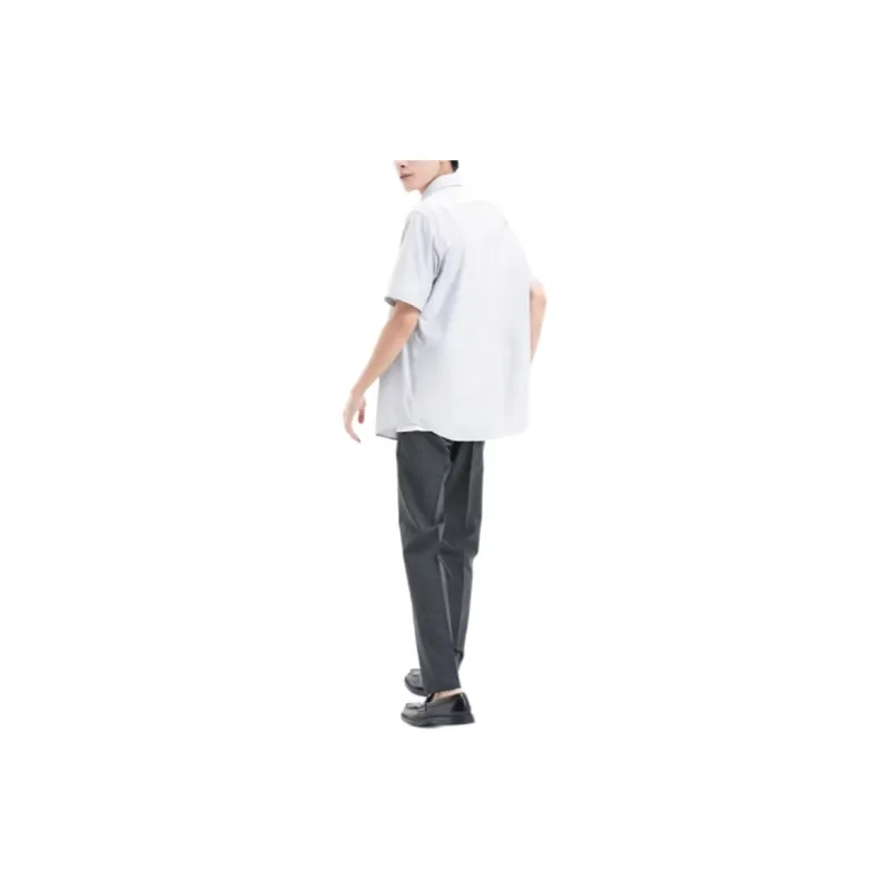 UNIQLO Suit Trousers Men Sky Gray-3
