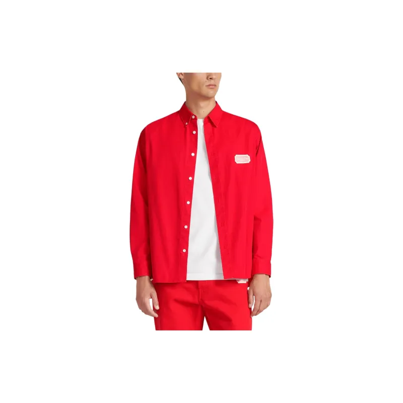 DIOR Shirts Men Red-2