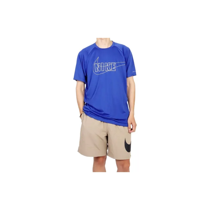 Nike Hydroguard Rashguard T-Shirt Men's Blue-3