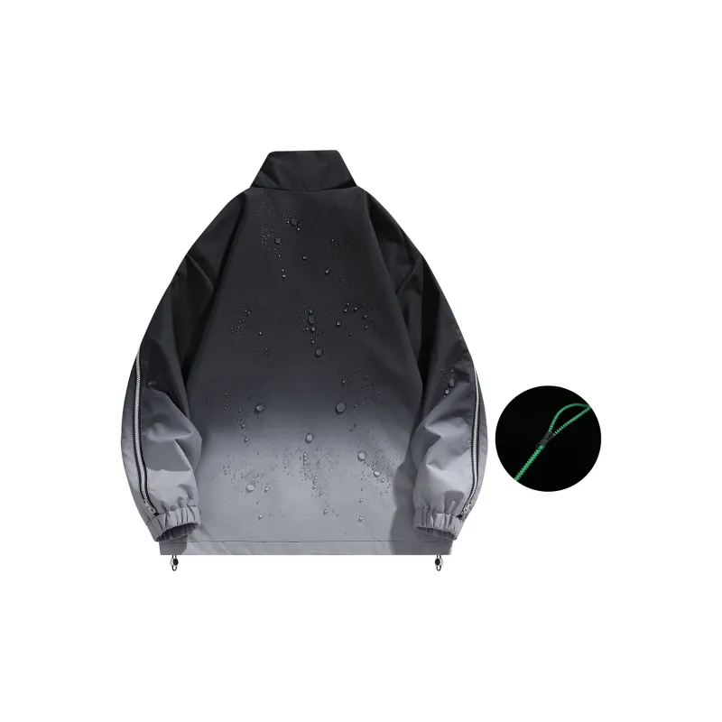 VniVerseVClub Jackets Coats Unisex Black-1