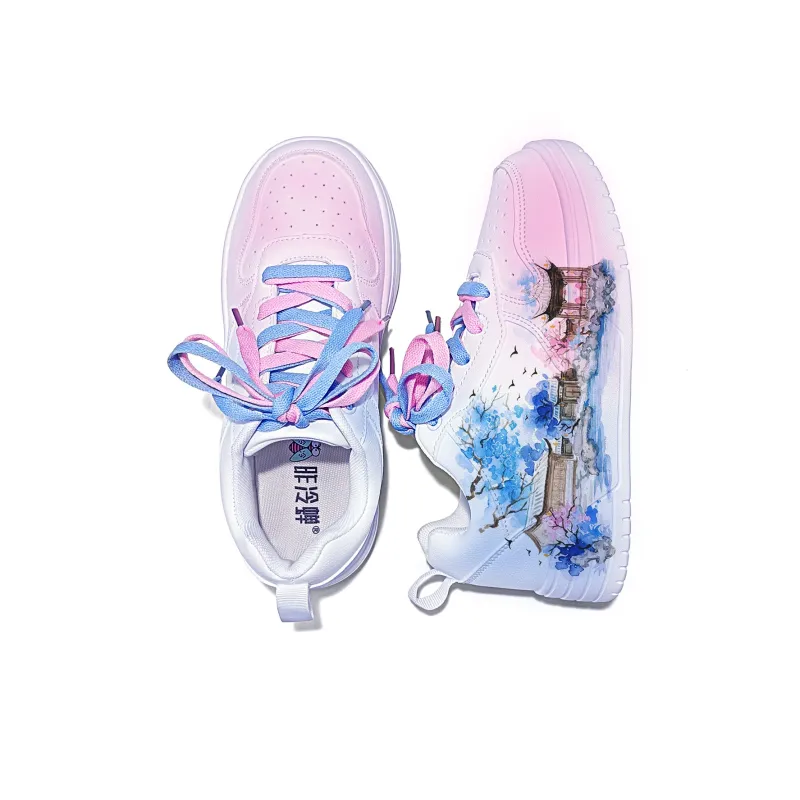 Cold Cicadas Yesterday Lightweight And Breathable Low-Top Skateboard Shoes Unisex-3