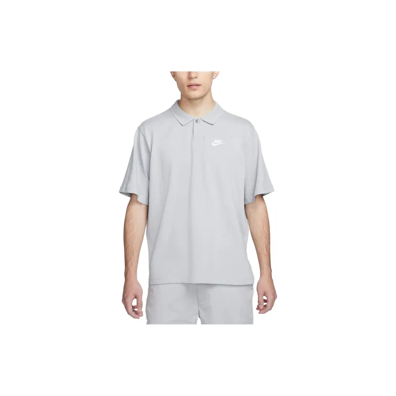 Nike Polo Shirts Men Light Smoke Gray-2